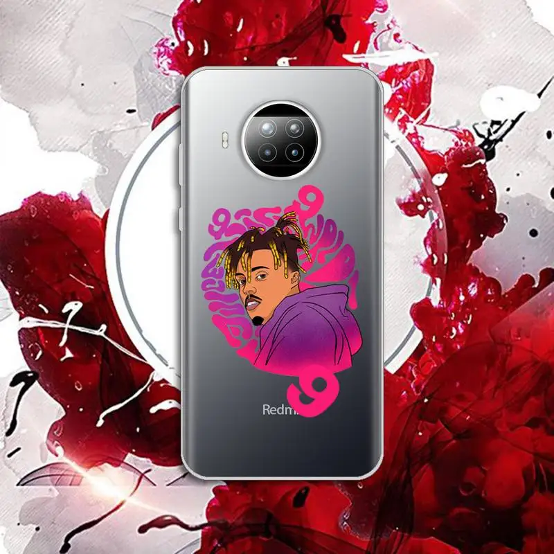 

Juice World America rapper Phone Case Transparent for Xiaomi Redmi note 10 t 8 9 pro lite 11
