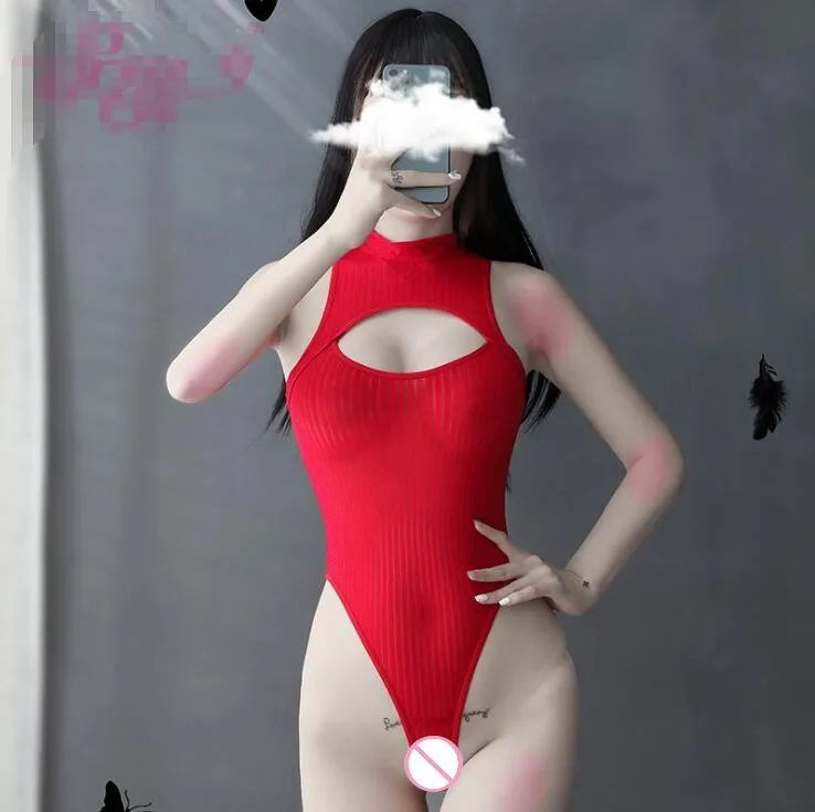 

New one-piece tight swimsuit bodysuit Sexy lingerie