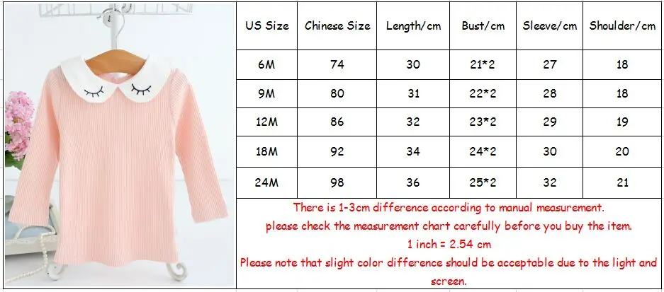 Рубашка принцессы для маленьких девочек с круглым отложным воротником топы