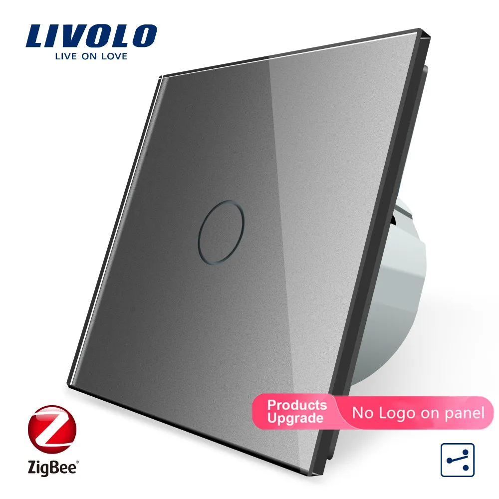 Livolo ZigBee умный дом wifi переключатель Беспроводная интеллектуальная Автоматизация 2 способа управления приложением, работает с google home, aleax, echo, без логотипа