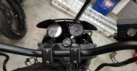 Мотоцикл одометр спидометр и тахометр с кронштейном для Yamaha SR XV RX Cafe Racer Suzuki Honda