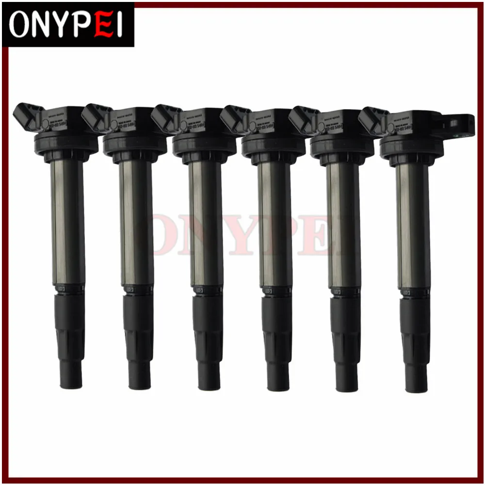 

Y 6 шт. катушка зажигания 90919-02258 UF-596 для Toyota Corolla Matrix Prius Scion xD 1.8L 9091902258 90919 02258