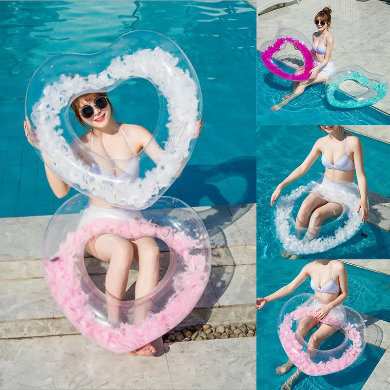 Heart shape форме благодаря чему создается ощущение невесомости с кольца перьями