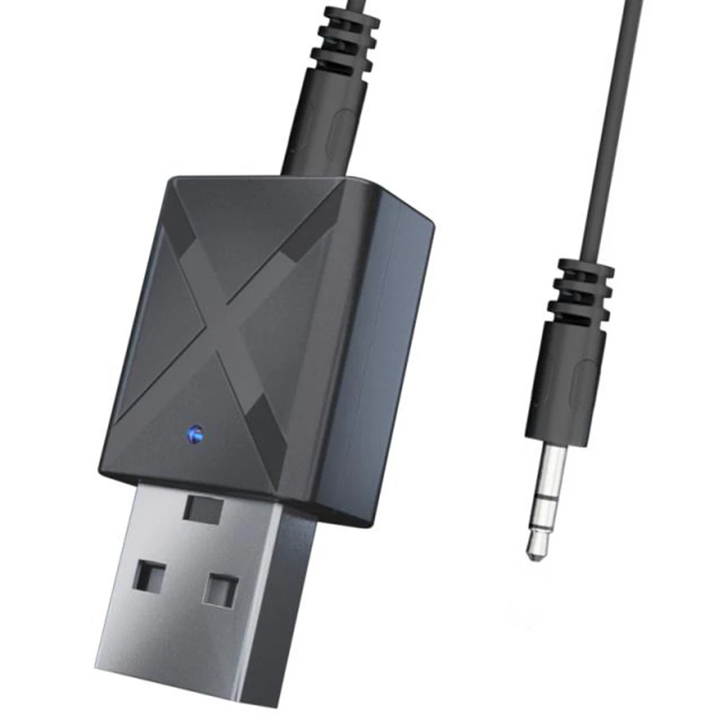 2 в 1 Bluetooth 5,0 аудио приемник передатчик беспроводной адаптер Мини 3,5 мм AUX Стерео Bluetooth передатчик для ТВ ПК автомобиля