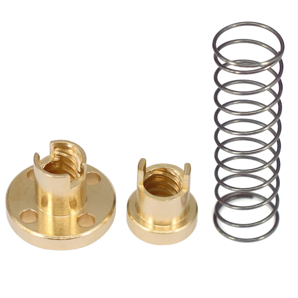 2 комплекта 3D принтеры аксессуары комплект Нержавеющая сталь ходового винта с