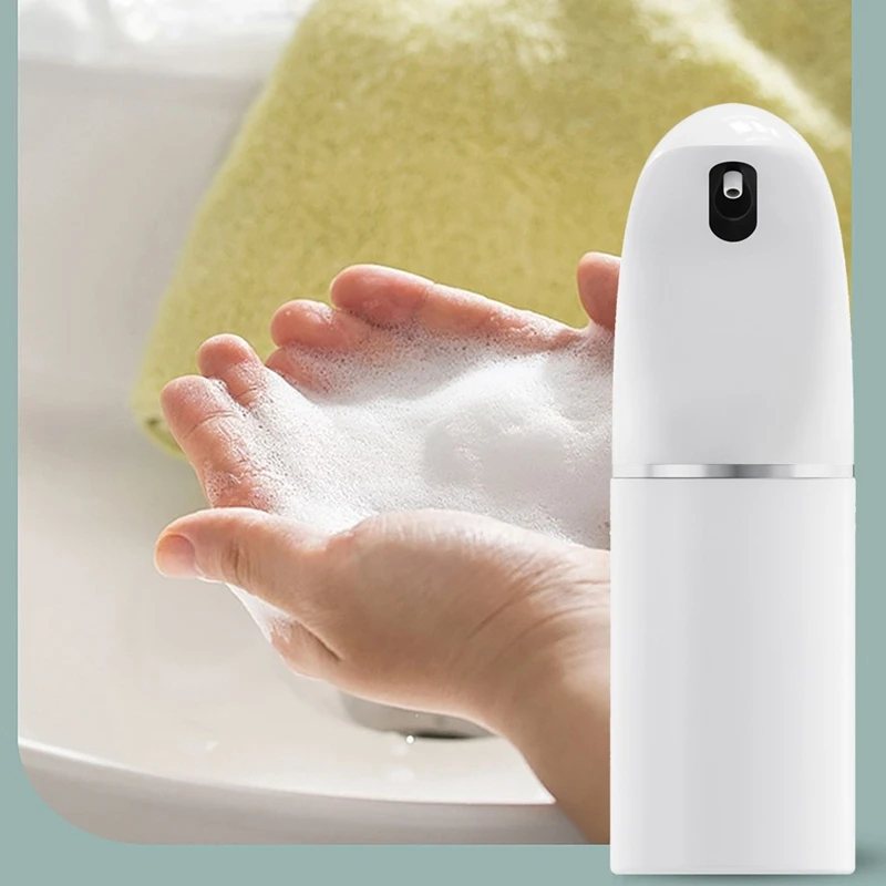 

Automatic Foam Soap Dispenser Touchless Intelligent Infrared Sensor Hands Washing Dispenser for Home Kitchen Bathroom