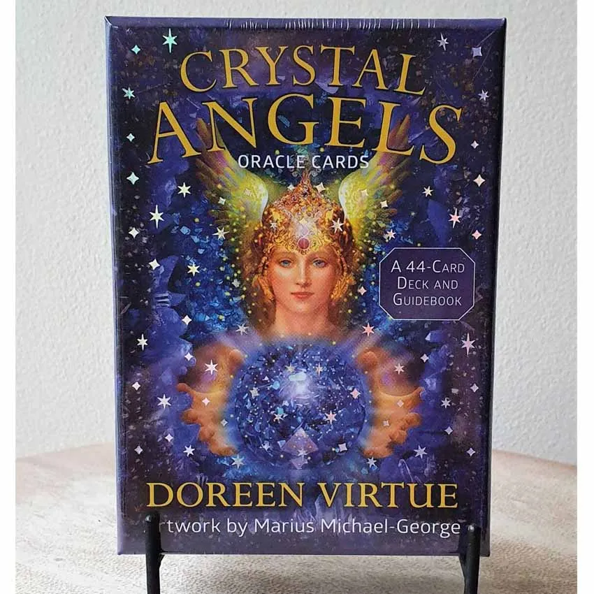 

Cards 44PCS Crystal Angels Oracle Tarot Card Game