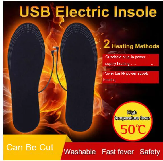 Мотоциклетные ботинки стельки с подогревом USB теплые для мотоцикла занятий