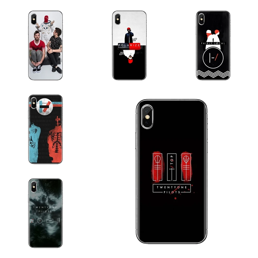 Прозрачный чехол из ТПУ 21 пилота но весело Twenty One Pilots для Xiaomi Redmi 4A S2 Note 3 3S 4 4X5 6plus 7 6A