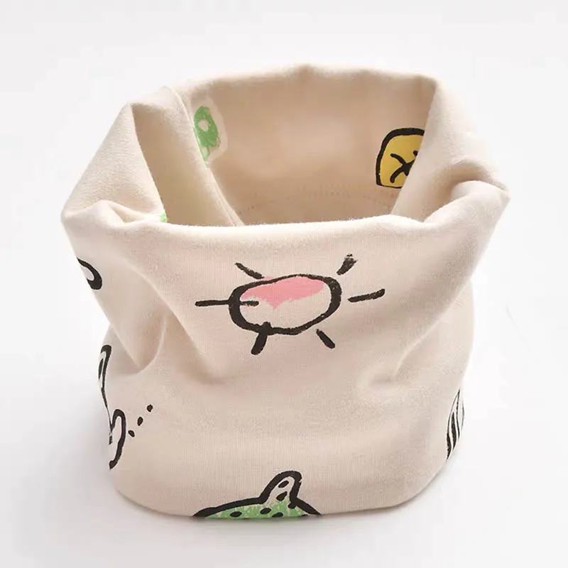 Детский шарф на осень/зиму ветрозащитный Теплый хлопковый воротник для