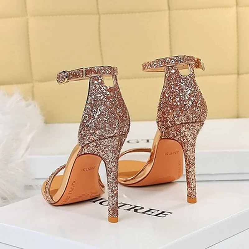 

Women Sandals 2021 Crystal Party Sexy Night Heels Women Casual Fashion Shoes for Women shoes woman sandals platform sandals