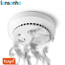 Lonsonho Wifi детектор угарного газа Co датчик дыма умный дом безопасности Tuya Smart Life App
