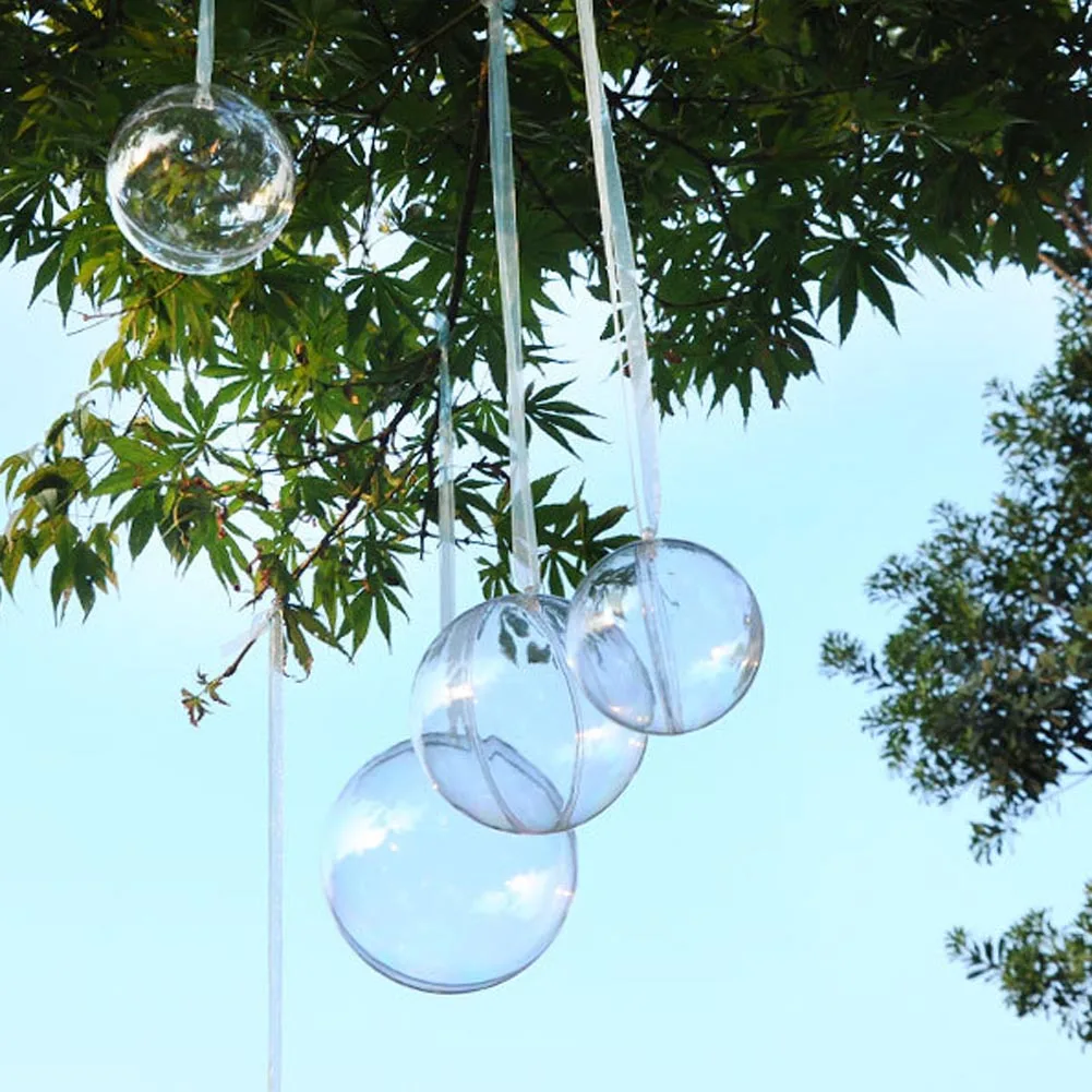 1 шт. акриловый шар прозрачный пластиковый Рождественский для сохранения цветов