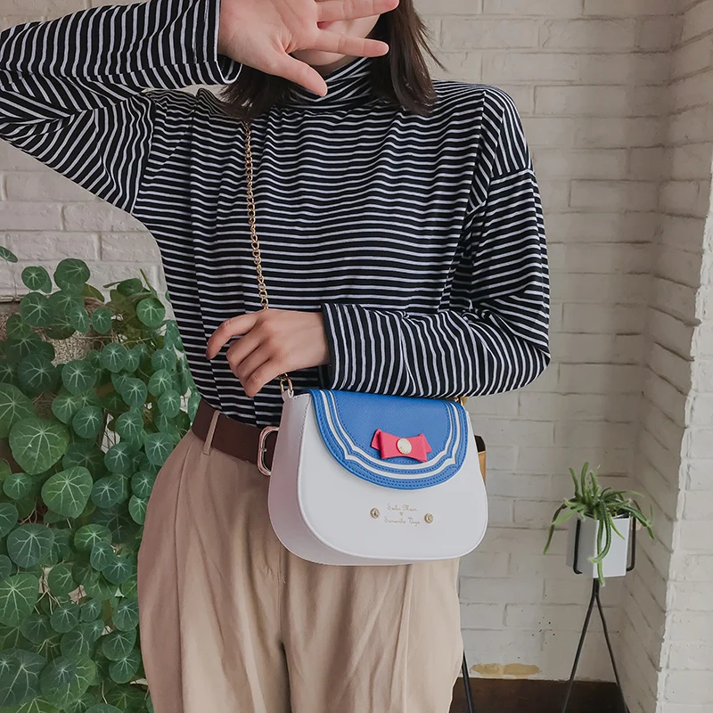 Японская аниме Муна ранец мультфильм Милая JK сумка на плечо для девушек Униформа