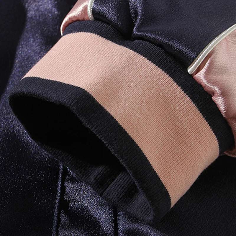 

2021 New Hot Brand Clothing Embroidery Bomber Jacket Embroidered Collar Men Loose Popular Couples Leisure Cardigan Coat