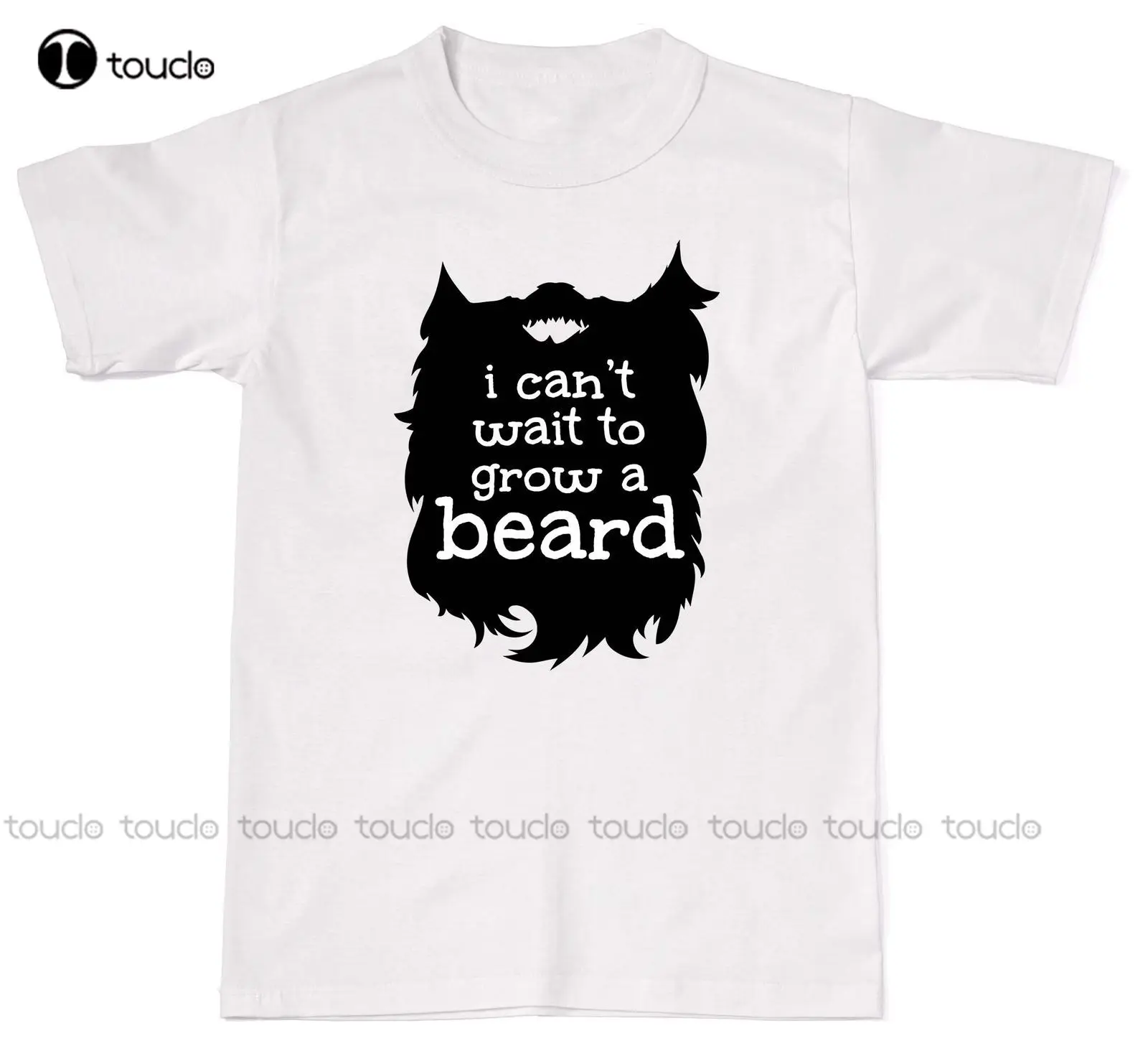 

Men Fashion Tshirts Funny Streetwear Brand Clothing Can'T Wait To Grow A Beard Funny Cute Unisex American T Shirt