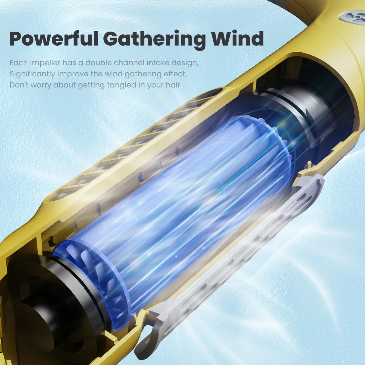 

Mini Neck Fan Portable Bladeless Fan Rechargeable Leafless Hanging Fans Air Cooler Cooling Wearable Neckband Sport Fans