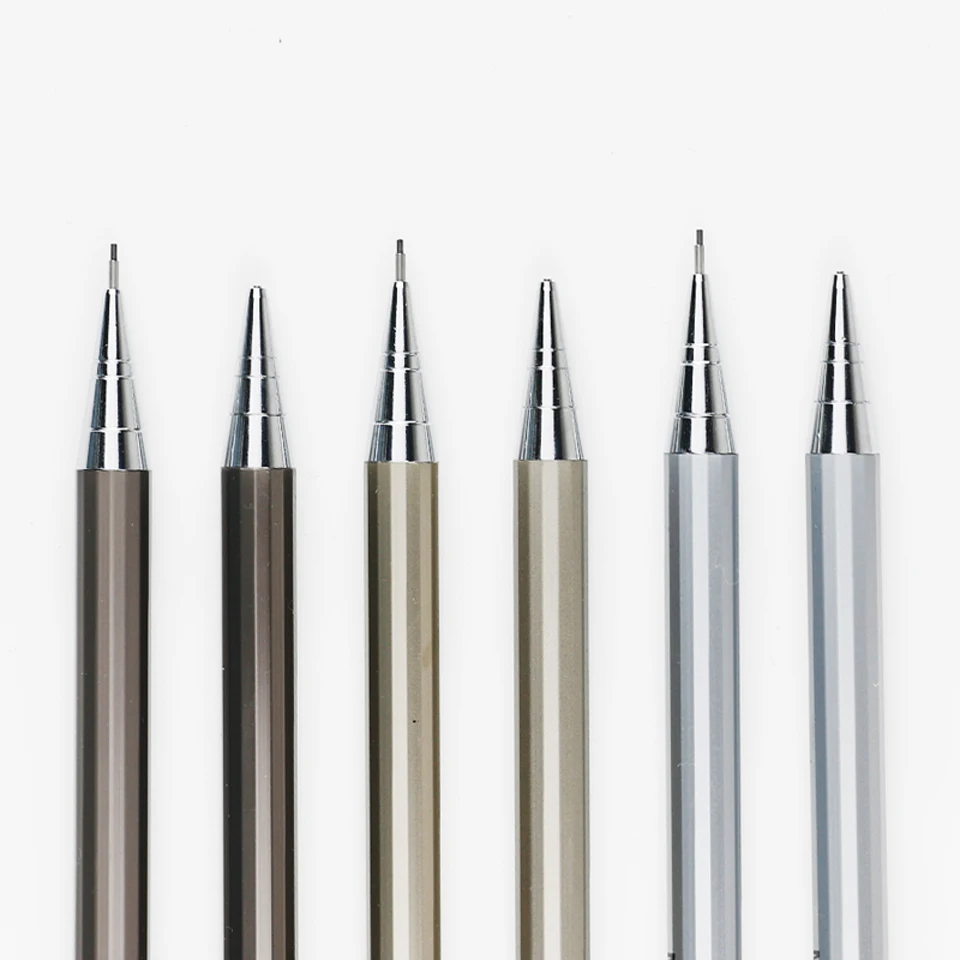 Карандаш автоматический металлический 0 5/0 7 мм 2 шт./лот|m&g mechanical pencil|mechanical pencilquality