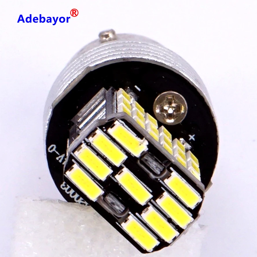 130x сигнальная лампа Bay15d Led Canbus P21/Светодиодная мощностью 5 Вт с 1157 45 СВЕТОДИОДНАЯ