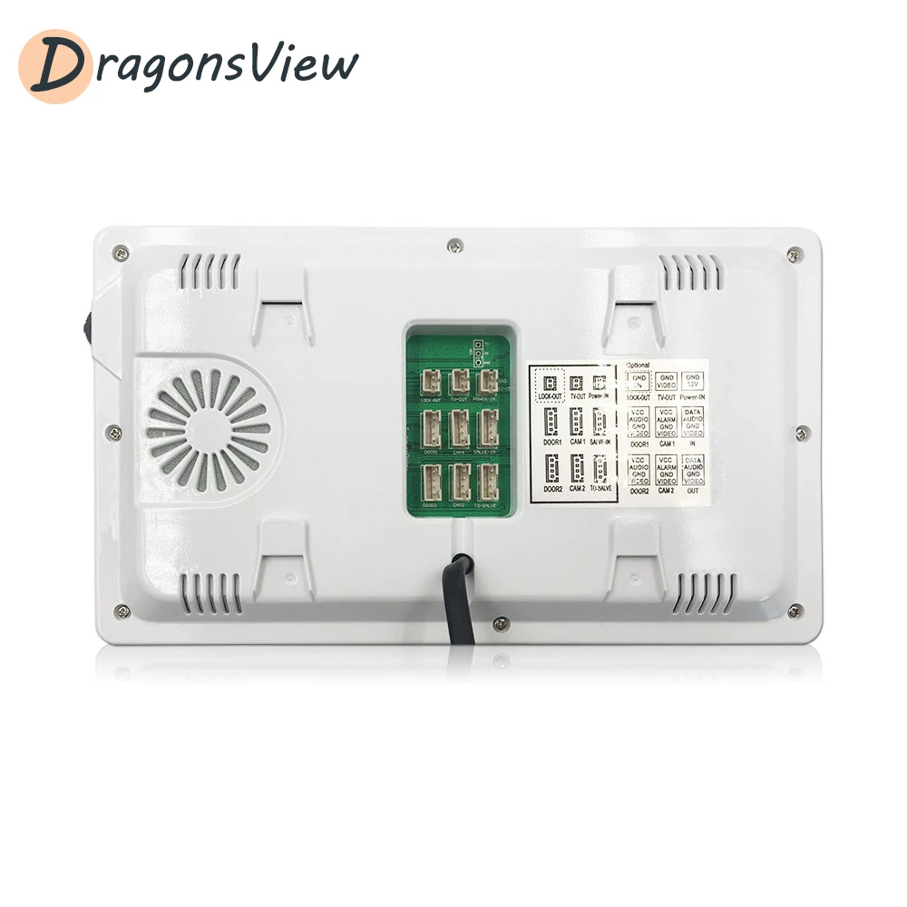 Dragonsview видео домофон с движения Сенсор безопасности вход 4 квартира телефон двери