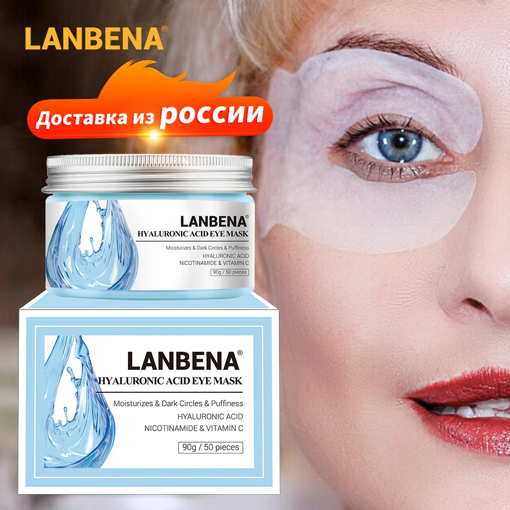 

LANBENA Eye Patches Retinol Hyaluronic VC Golden Osmanthus Acid Moisturizing Serum Anti-Aging/Puffiness Dark Circle Eyes Skin Ca