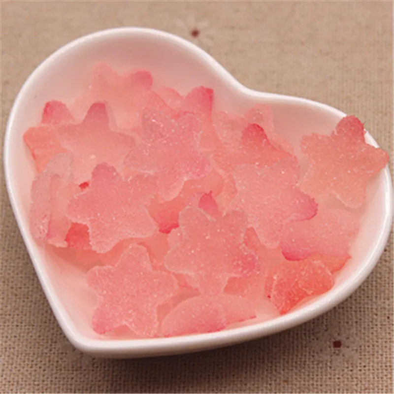 20 шт. 17*18 мм Единорог цветная смола звезда с плоским основанием кабошон Имитация