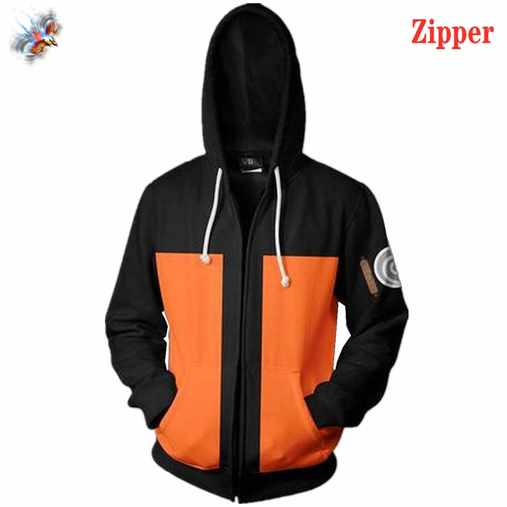 

Cosplay fashion sweater hoodie men 3D printing anime Akatsuki hoodie hip-hop street sportswear zipper hoodie thin section 2021