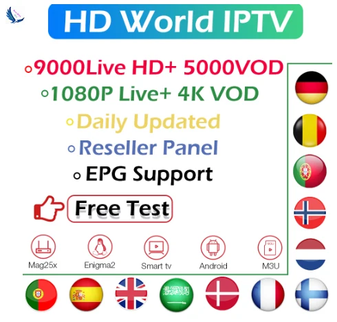 Италия ip tv box 1 год подписки Португалия Великобритания Германия Бельгия Франция Испания Netherland Швеция для M3U Enigma 2 Android tv box