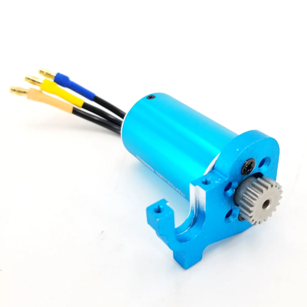 

Wltoys Upgrade 2845 4300KV Brushless Motor With 0.7*19T Pinion And Mount Set For 124016/124017
