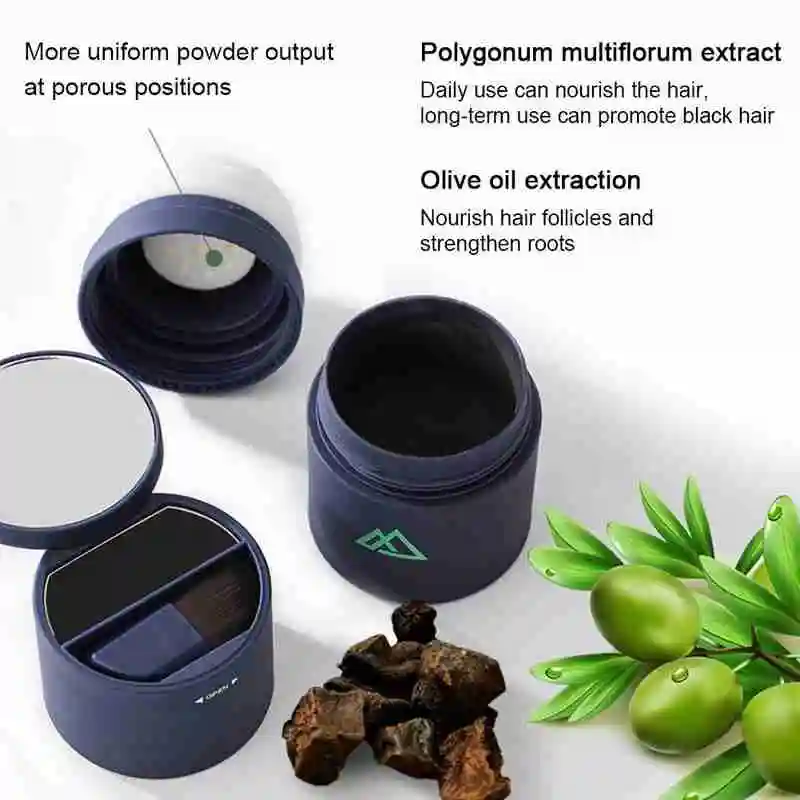 

Hot Product Styling Hair Two-in-one Hair Powder Styling Oil Control Disposable Lazy Artifact Supplement Hairline Unisex Hair Sty