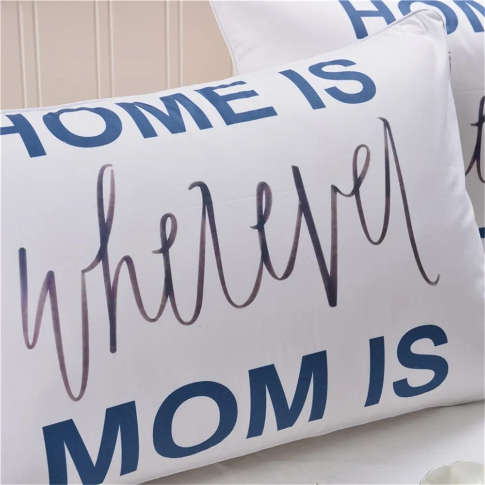 Новые Домашние ваших детях наволочки для подушек забавные семейная подушка