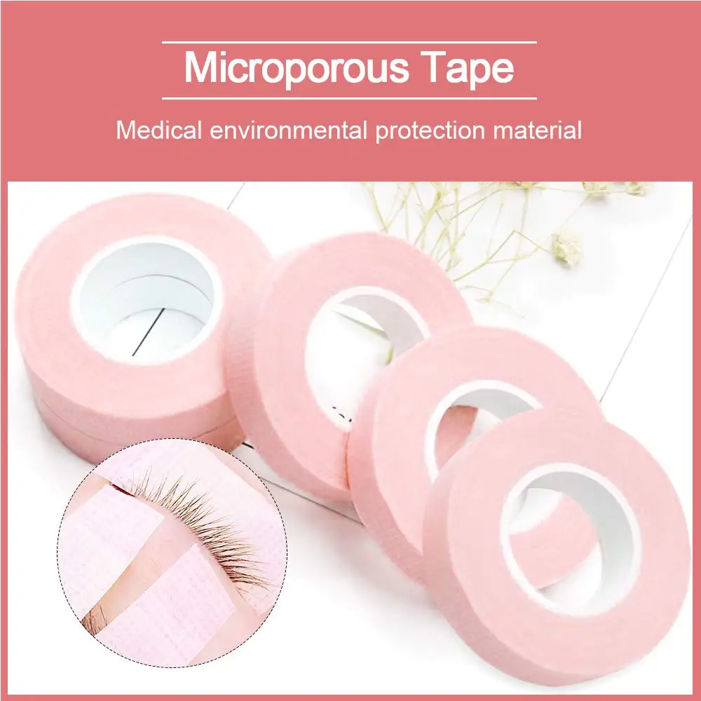 1/2/3 Roll Eyelash Extension Lint Free Eye Pads Pink Paper Under Patches Tool For False Patch Make Up Tools | Красота и здоровье