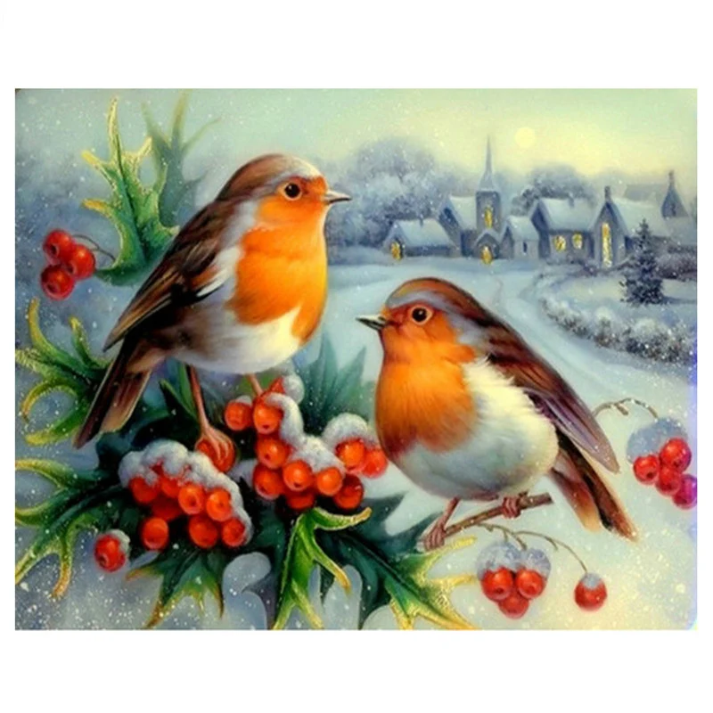 5D DIY Алмазная вышивка полностью квадратная/круглая картина Милая - Цена: 