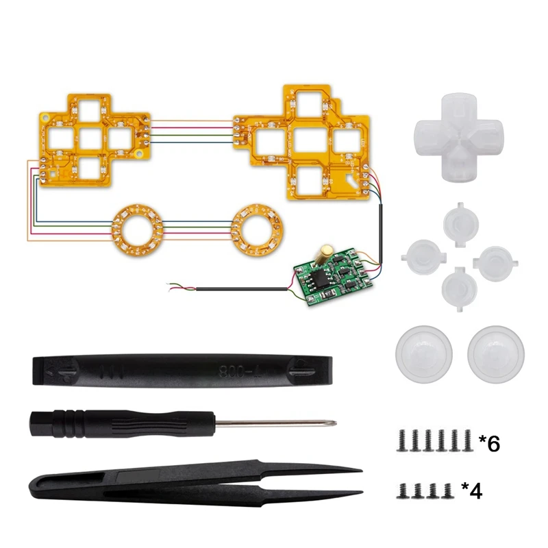 Многофункциональные светящиеся D-Pad Джойстики для сенсорных кнопок светодиодный