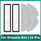 Сменные насадки для швабры, тряпка, Hepa фильтр, запасные аксессуары для Xiaomi Dreame Bot L10 Pro, детали для робота-пылесоса RLS5L