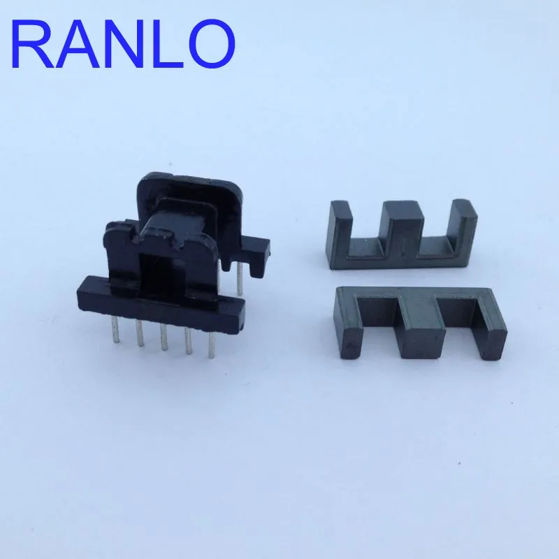 EE19 трансформатор для установки в горизонтальном положении bobbin + Магнитный