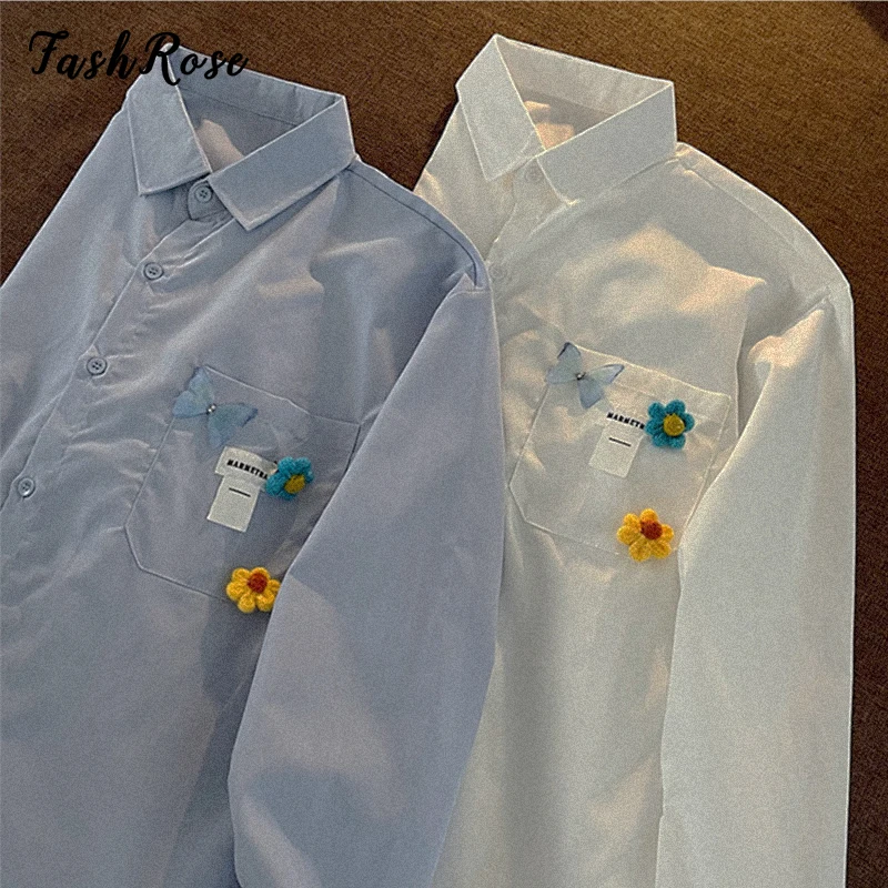 

Женская блузка с длинным рукавом, в стиле ретро