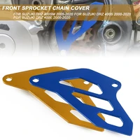 for suzuki drz dr z 400 s 400e 400sm 2000 2020 2018 2019 2020 front sprocket chain cover motorcycle accessories guard protector