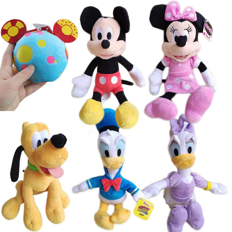 Милая мини-мышь утка щенок собака плюшевые игрушки мягкая кукла с животными |