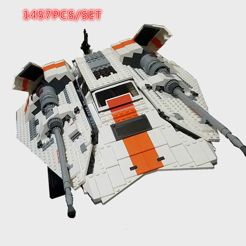 Новая модель Snowspeeder classic star fighter fit wars строительные блоки кирпичи diy игрушки
