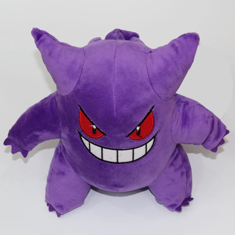 22 см мультфильм плюшевые игрушки Gengar игрушки Аниме Мягкие чучело милые куклы для детей подарок