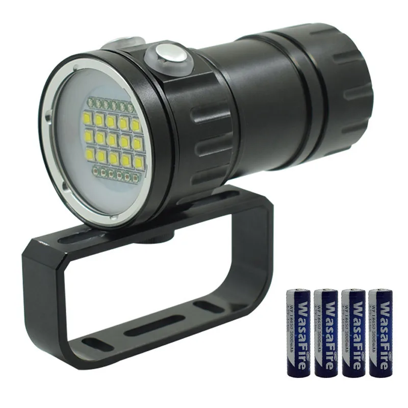 Подводного погружения фонарь для видеосъемки фотографий светильник 15x L2 белый +