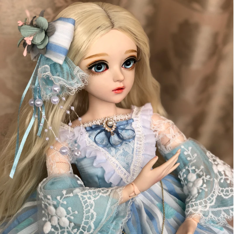 Куклы для девочек SD 60 см куклы BJD с платьем парики обувь игрушки красоты макияж 100%