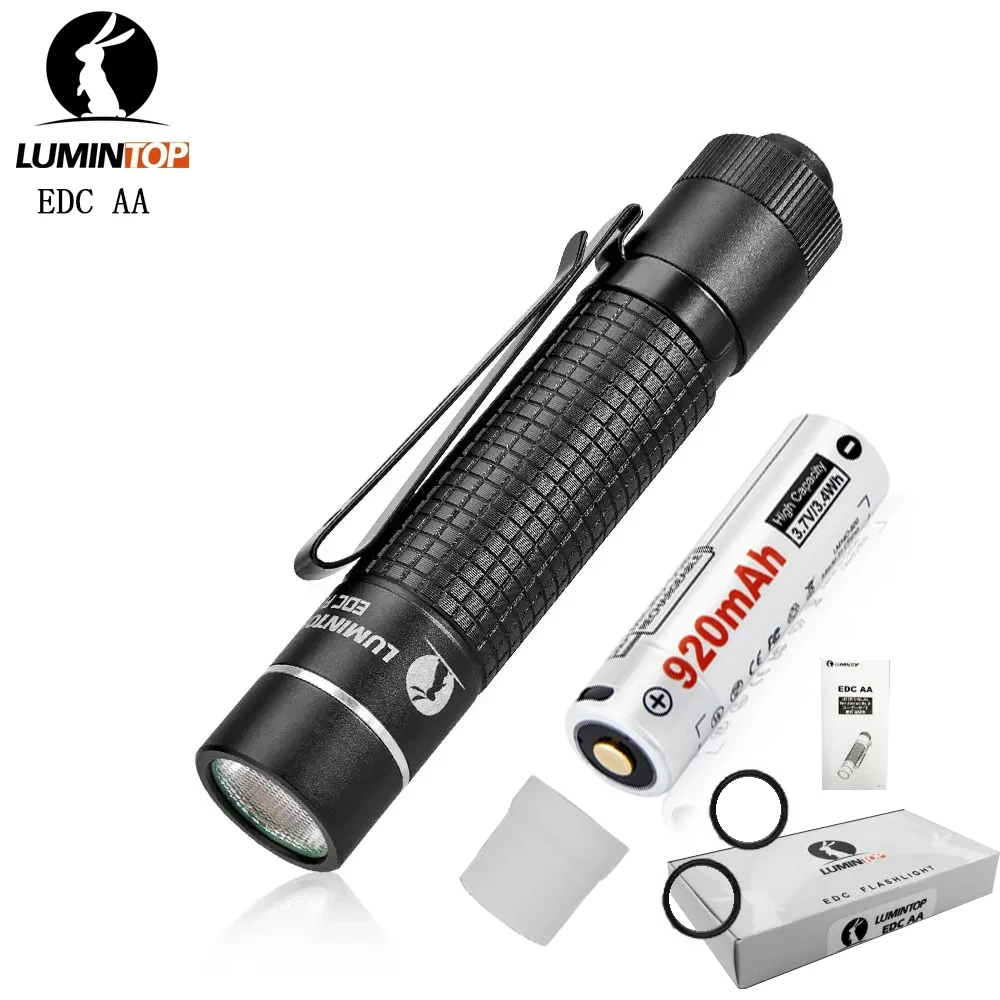 Фонарик Lumintop EDC AA 14500 макс. 650 люмен ультракомпактный портативный фонарик для