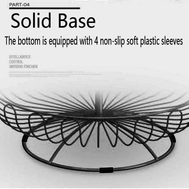 3 Layer Fruit Plate Countertop Metal Basket Retro Style Tray Rack Storage Household Detachable Cake Stand | Дом и сад