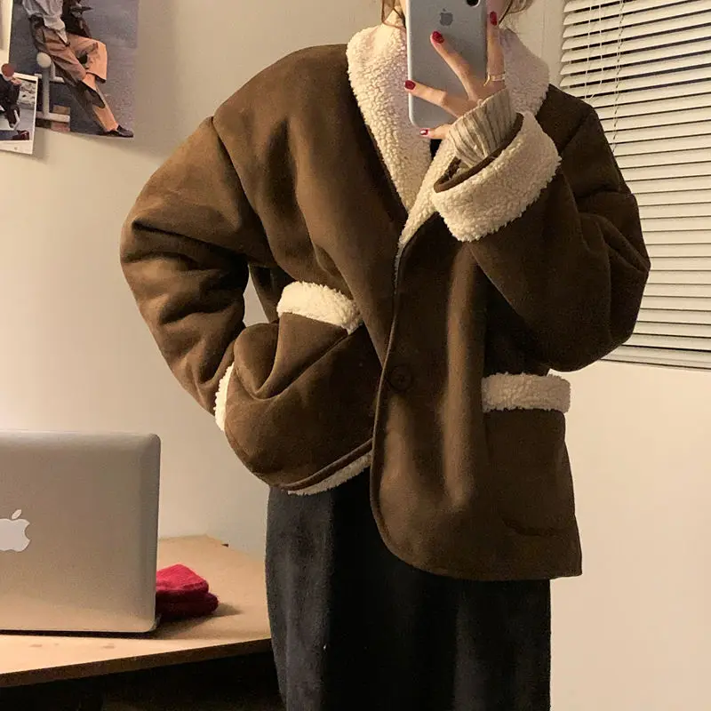 

Men's cotton-padded clothes 2020 Autumn winter new slimming with velvet padded clothes casual youth men's wear