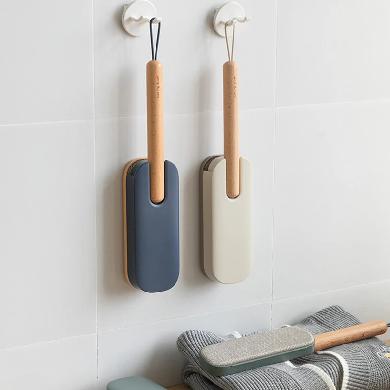 Lectrostatic поглощающая щетка для удаления пыли ручки из бука ворсовые ролики шерсти