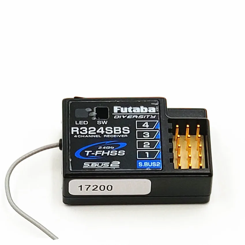 Futaba R324SBS 2.4GHz T-FHSS/S.BUS2 4-Channels Receiver Rc Racing Drone/Model Car Mini For Drone/Car Parts | Игрушки и хобби