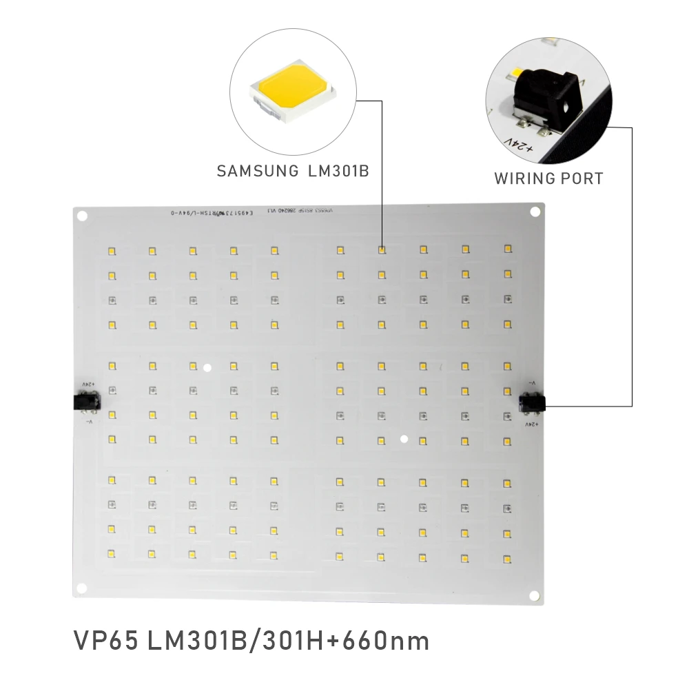 Samsung led 120 шт. квантовая плата PCB QB120 (286x240x2 мм) с LM301B 2700K 3000K 3500K 4000K diy Светодиодная