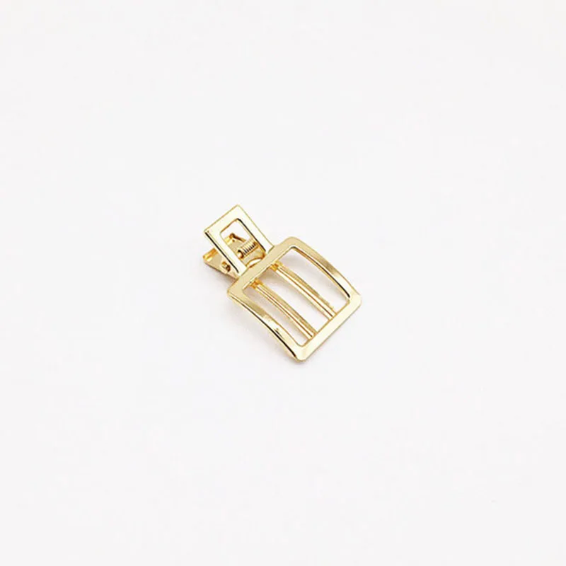 Fashion Pearl Hair Clip Geometric Rectangle Water Drop Hairpins Metal Gold Color Hair Styling Accessories - Цвет: 13